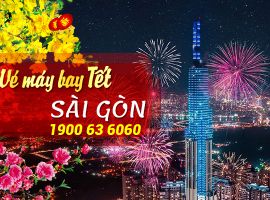 Vé máy bay Tết đi Sài Gòn Vietjet